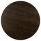 Armen Living Gatsby Oak and Metal Round Dining Table LCGTDIOA - alternate 5